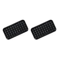 thumbnail image 1 of fastboy Wireless Keyboard with Button Keys Rechargeable Small Receiver Strong Stability Smooth Lightweight Pocket Keypad Movie Theater 12.00*6.00*0.70cm 2Set, 1 of 6