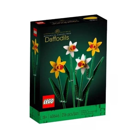 Set de Construcción LEGO Botanical, Narcisos; 40646