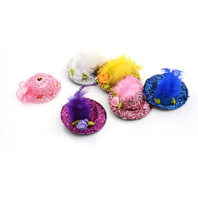 Round bowler doll hat caps for 28-30cm doll clothes accessories YEHN 