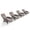 Gray, variant on Bellefurn Versatile Outdoor Recliner Chair,All-Weather Wicker Patio Chair Outdoor Chaise Lounge Chairs with Adjustable Backrest & Footrest,Outdoor Reclining Lounge Chair for Outdoor,Yard,Pool,Garden