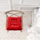 thumbnail image 5 of Cojín de Asiento Acolchado para Silla de Oficina o Residencia | Almohadón de Asiento de Ante Grueso con Correa Antideslizante, Soporte Ergonómico para Glúteos, Funda Lavable, Cojín Cuadrado para, 5 of 5