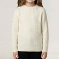 thumbnail image 5 of GigrtiJin Knit Sweaters for Boys Girls Fall Winter Long Sleeve Sweaters Kids Round Neck Pullover Sweaters 0-13 Years, 5 of 7