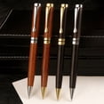 thumbnail image 4 of JZROCKER Metal Ballpoint Pen Wood Office Signing Pen with Metal Pen Clip, 4 of 21
