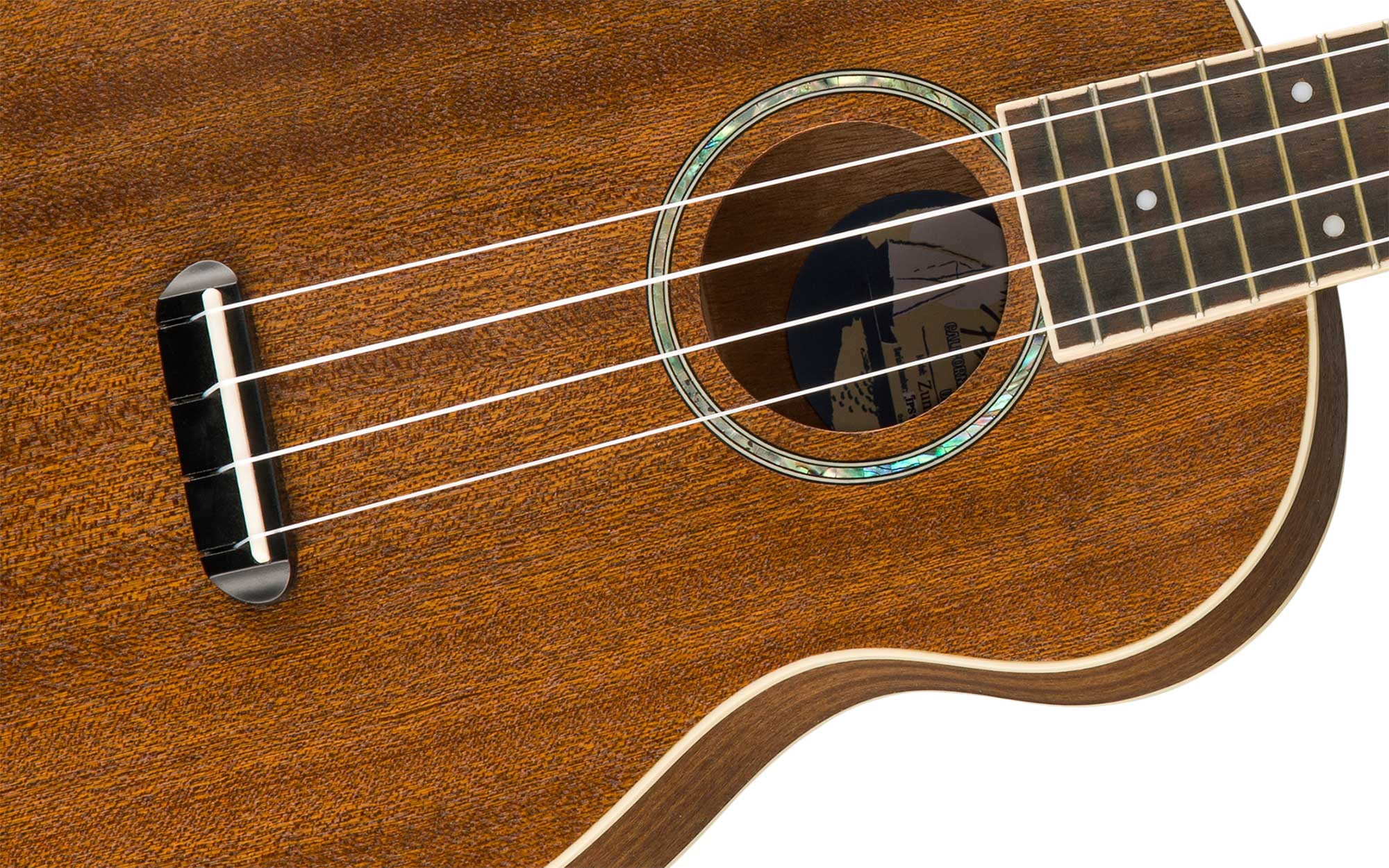 Pre-Owned Fender Zuma Concert Ukulele, Natural Finish
