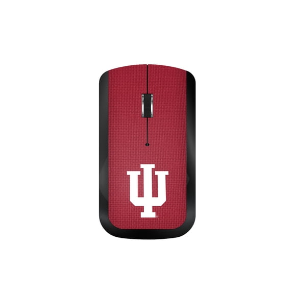 Indiana Hoosiers Solid Design Wireless Mouse