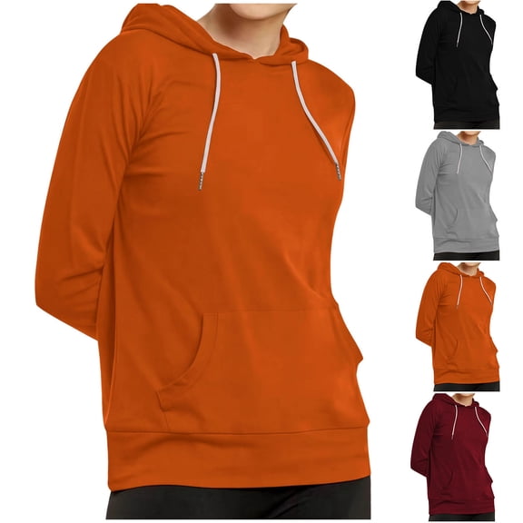 aidice Sweatshirt Hoodie for Women Long Sleeve Stretch Casual Fitted Pullover Tops with Pocket