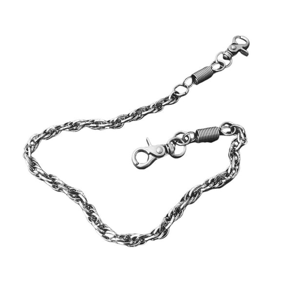 Sturdy Metal Jeans Hanging Charm Accessory for Pants with Punk and Hip Hop