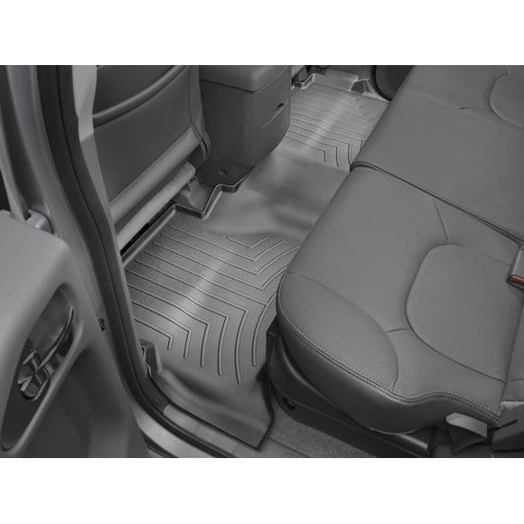 Fits 2005-2021 Nissan Frontier Weathertech Floor Liner 440474 FloorLiner; Molded Fit; Black; Thermoplastic Polyolefin TPO Vacuum Formed Material; 1 Piece