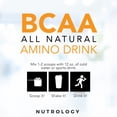 thumbnail image 4 of Nutrology - BCAA Natural - Plant Sourced Amino Acid Drink - OC Tropical - 30 Servings, 4 of 5