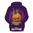 thumbnail image 3 of Sudadera con capucha de Horror para hombre y mujer, suéter Unisex con diseño de calabaza, ropa de calle divertida para Otoño y Halloween, 3 of 4