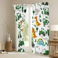thumbnail image 3 of Castle Fairy Children Kawaii Tractor Curtains Pack of 2 (42x84 Each),Construction Vehicles Curtains Blackout,Cartoon Dinosaur Bedroom Curtains,Breathable Home Decor, 3 of 6