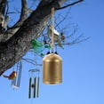 thumbnail image 4 of 3 cascabeles de vaca colgantes, cascabeles de vaca de estilo rústico, cascabeles de vaca vintage, cascabeles de vaca de metal con cuerdas, 4 of 4