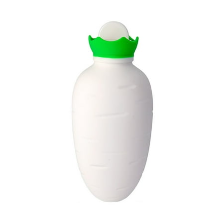 Warm Water Bag Rubber Silicone Hot Water Bottle Cute Carrot Shaped Hot-Water Bottle Hand Warmer