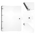 thumbnail image 2 of Binder Notebook Shell Plastic A4 Scrapbook Shell Plastic Binder Folder Loose-leaf Notebook Shell, 2 of 9
