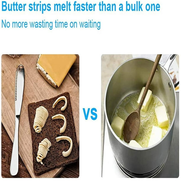 Couteau à épandeur de beurre en acier inoxydable 3 en 1 Gadgets de