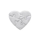 thumbnail image 4 of Collar de rompecabezas 5 piezas Wmkox8yii Plata, 4 of 8