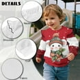 thumbnail image 7 of DISNIMO Toddler Christmas Sweatshirt Girls Mouse Printed Sweater Long Sleeve Pullover Tops Comfy Sweatshirt Fall Winter Clothes 7-8 Years, 7 of 7