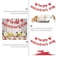 thumbnail image 2 of Pancarta de Feliz Día de San Valentín con purpurina, decoración colgante para fiestas (roja), 2 of 6