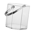 thumbnail image 5 of Fiocias Beer Bucket Beverage Ice Bucket and Tongs with Handle Bucket Ice Tub for Bar KTV Clear Octagon, 5 of 9