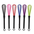thumbnail image 1 of Hair Color Cream Whisk Prevent Slip Handle Plastic Balloon Stirrer Tool for Salon Kitchen 6pcs, 1 of 5