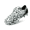 BLACK/GREY-QH, variant on DREAM PAIRS Unisex-Kids Soccer Cleats | Boys Girls Hook and Loop Firm Ground Training Football Shoes for Little Kid, Big Kid, Toddler