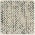 thumbnail image 4 of BoutiqueRugs Printer Contemporary Area Rug - Navy, Black, Pale Blue - 2' x 3', 4 of 9
