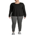thumbnail image 3 of CHOK Women‘s Plus Size Leggings  2-Pack, 3 of 6