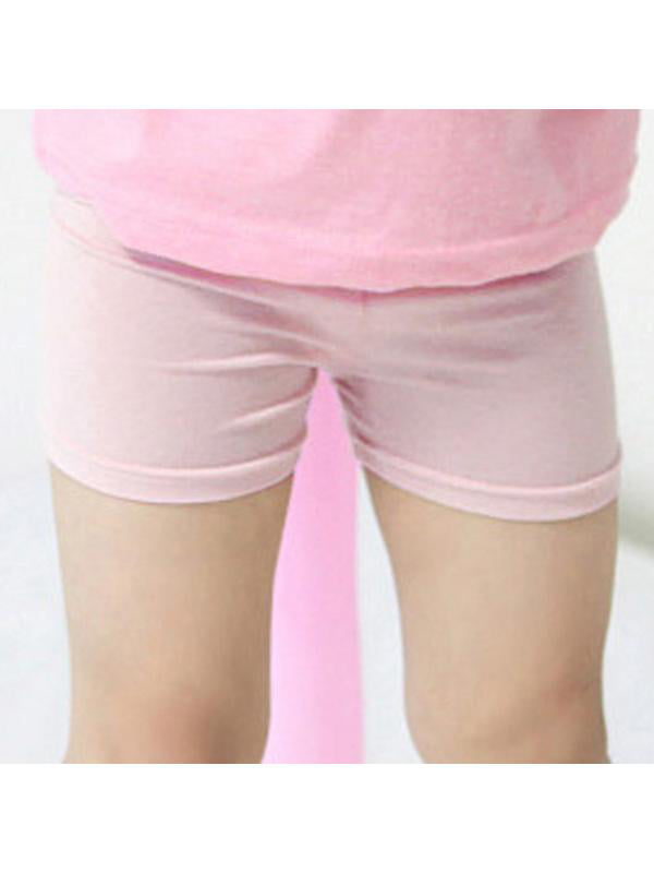 Boys-Girls Unisex Cotton Soft Fabric Elasticated Shorts Kids PE School Football 