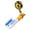 Orange, variant on LJNYFDC Fishing Rod Luminous Light Fishing Glow Stick with Bell Super Bright Waterproof LED Luminous Fishing Pole Glow Essential for Night Fishing