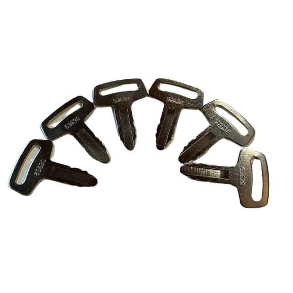 6 Pack 68# 53630 RC101-53630 Keys for Kubota Loader & Excavator Ignition K008 KX91-2 KX121-2 KX161-2