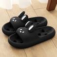 thumbnail image 4 of ibiyuan Home Slippers Women Jelly Slides for Women Non Open Toe Dressy Sandals Breathable Shower Shoes Women for Beach, Pool, Dorm, Bathroom, Spa, Gym and Travel, 4 of 5
