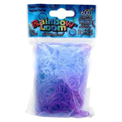 600 ct Rainbow Loom Glow Series Fire Flies Glow Rubber Bands Refill Pack