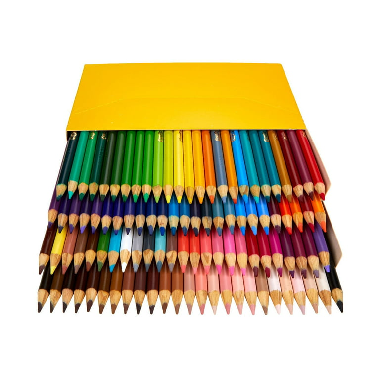 100 Colored Pencils with Colors of the World  Colored pencils, Crayola  colored pencils, Crayola markers