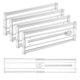 thumbnail image 1 of Separadores de cajones Vtopmart, paquete de 4 unidades, regulares, mejorados, transparentes, 1 of 8