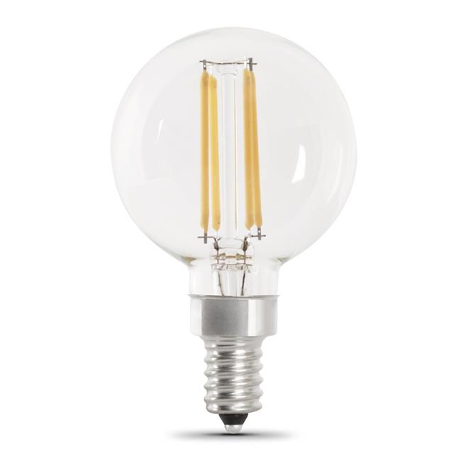 Feit Electric 183863 40W G16-0.5 Dimmable LED Bulb - 27K