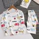 thumbnail image 1 of Pijamas para niños, conjunto de ropa para el hogar de manga larga para niñas de estilo coreano, ropa fina para aire acondicionado para bebés, ropa para niños de primavera y otoño, 1 of 2