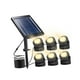 thumbnail image 4 of Focos de paisaje Luces de estanque con energía solar Luces LED subacuáticas para estanques Blanco cálido, 4 of 9