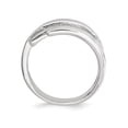 thumbnail image 2 of Bague Mode Polie et Brossée pour Femmes en Argent Sterling, 2 of 4