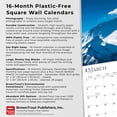 thumbnail image 6 of World's Greatest Mountains | 2026 12x24" (Hanging) Wall Calendar | BrownTrout, 6 of 9