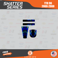 thumbnail image 3 of Kalair GFX Graphics Kit for Yamaha TTR90 (2000-2008) Shatter Series, 3 of 5