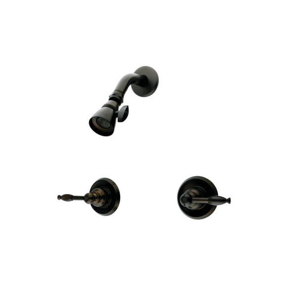 Grifo de ducha Kingston Brass KB245KLSO, bronce frotado con aceite
