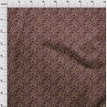 thumbnail image 3 of oneOone Georgette Viscose Fabric Dot & Floral Artistic Decor Fabric Printed BTY 42 Inch Wide, 3 of 4