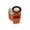 #0292-Orange, variant on Kieccall Waist Hanging Clip Fan Versatile Cooling Device For Outdoor Work Camping Summer Hands Free Cooling