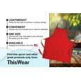 thumbnail image 7 of ThisWear Best Grillin Paw Paw Ever Funny Apron for BBQ Barbecue Grilling Two Pocket Apron Red, 7 of 7