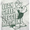 thumbnail image 2 of Popeye Lean Green Veggie Machine Zip Up Hoodie Men's Women's Brisco Brands M, 2 of 5