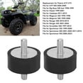 thumbnail image 4 of 3024012, 2 Pcs Replacement Engine Isolator Mount Aluminum Rubber  For, 4 of 8
