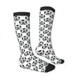 thumbnail image 4 of Lsque Happy Soccer Printed Crew Socks Men's Women's LightWeight Thin Casual Calf Socks ,Knee High Socks,Cotton Socks, 4 of 9