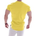 thumbnail image 4 of Men's Short Sleeve Fitness T-Shirt - Quick-Dry Stretch Training Top for Gym/Running - Polyester Athletic Clothes in Sizes M-XXXL, 4 of 4