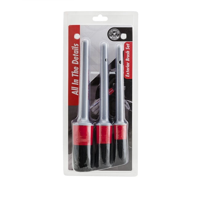 Cepillo para detalles exteriores Chemical Guys ACC601, paquete de 1