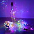 thumbnail image 3 of Wine Bottle Lights with Cork 20LED 10 Pack Bottle Lights Waterproof Battery Powered Cork Lights for Wine Bottles Jar Party Wedding Christmas Festival Bar Decoration 10 Pack, Colorful Light, 3 of 10